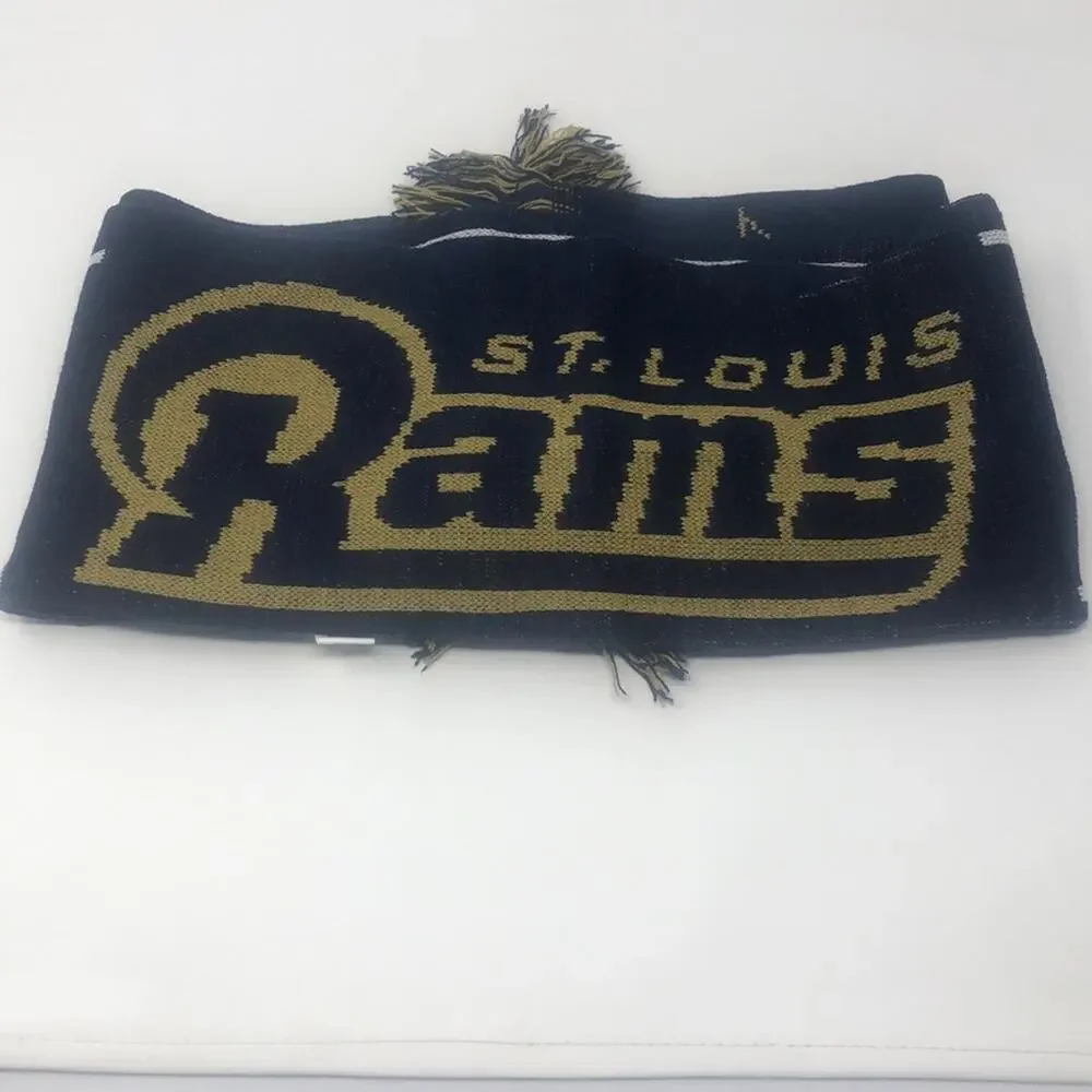 Deadstock! NWT St Louis (OG) Rams (2022 Superbowl Champs!) acrylic scarf